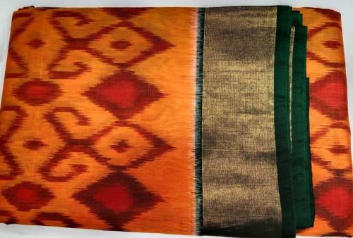 COTTON X KORA SILK TIE DYE SAREES CHINNLAPATTI